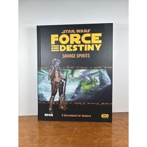 Star Wars "Savage Spirits" FFG RPG Forces and  Destiny A Sourcebook For Seekers